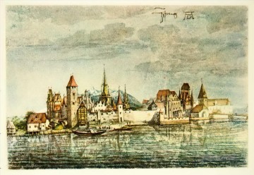 Innsbruck gesehen von Norden Albrecht Dürer Ölgemälde